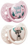 LOVI Smoczek silikonowy dynamiczny 6-18m 2 szt Wild Soul Girl