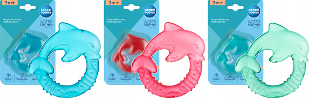 Canpol babies gryzak wodny dla niemowląt DELFIN