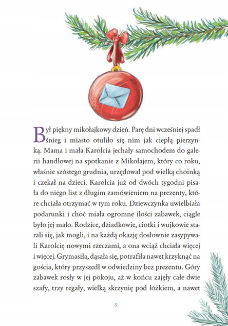 Jak Karolcia spotkała Mikołaja