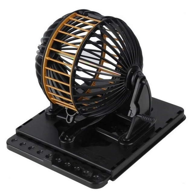 BINGO Gra Rodzinna Towarzyska Maszyna Losująca 3+ Dromader