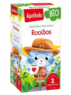 Herbatka Dla Dzieci Ekspresowa ROOIBOS BIO 20x1,5g 3+ Apotheke