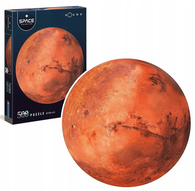 Clementoni Puzzle Space Collection 500 Okrągłe 35107