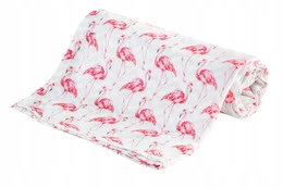 Pieluszka BAMBUSOWA Pielucha 30x30 FLAMINGI Ulewajka Bocioland