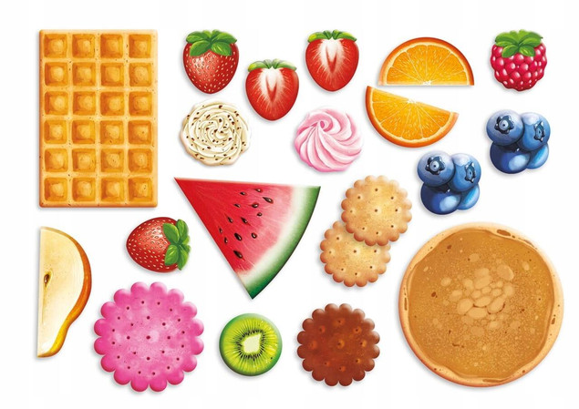 Gra dla dzieci układanka Podwieczorek 00414 GRANNA