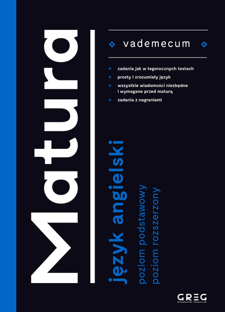 Vademecum matura język angielski 2023 Greg