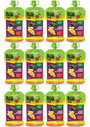 12x BOB SNAIL Smoothie BANAN Czarna PORZECZKA Bez Dodatku Cukru Mus 120g