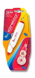 Korektor w taśmie z wym.wkładem 10mx5mm blister p12/ cena za 1szt.