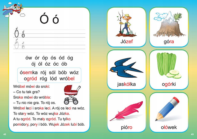Mój pierwszy elementarz. Czytamy metodą sylabową