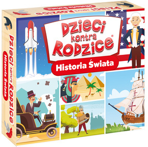 Dzieci Kontra Rodzice Historia Świata Gra Rodzinna 6+ Kangur