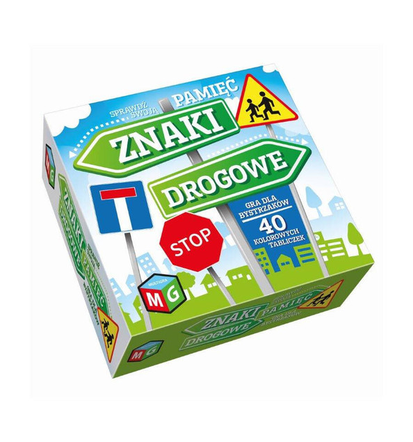 MG Gra edukacyjna Pamięć - Znaki drogowe