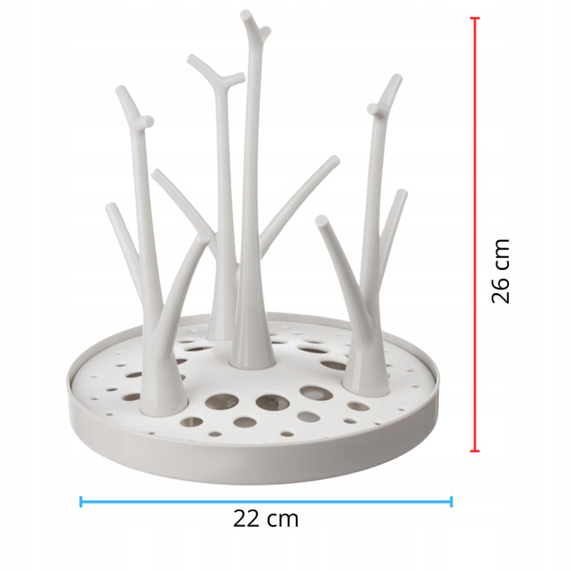 SUSZARKA DO BUTELEK I SMOCZKÓW OCIEKACZ NA 8 BUTELEK MAXI DRZEWKO BOCIOLAND