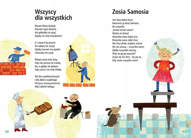 Wiersze dla dzieci KOLOR BR w.2018