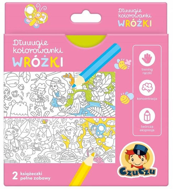 Dłuuugie Kolorowanki Wróżki CzuCzu 