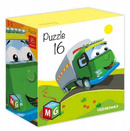 Puzzle 16 Układanka Auto CIĘŻARÓWKA Edukacyjne Dla Dzieci 3+ Multigra