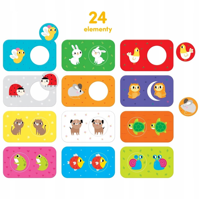 Puzzle z Dziurką Przyjaciele CzuCzu