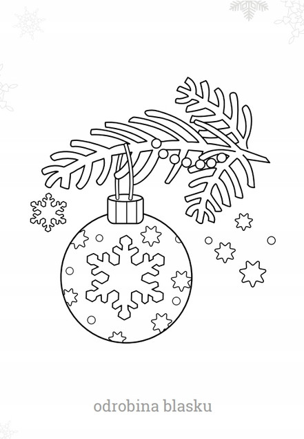 Maluszkowe malowanie. Magiczne święta