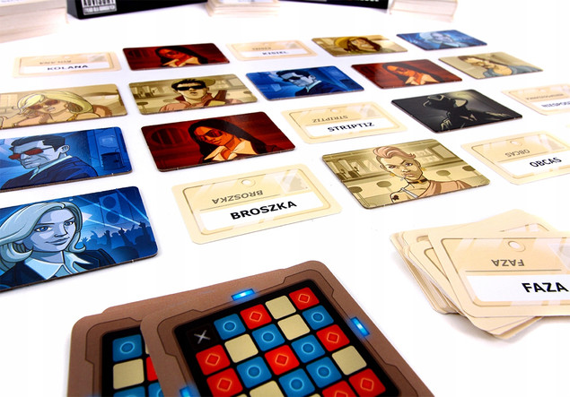 TAJNACY BEZ CENZURY Gra Planszowa Imprezowa Dla Dorosłych 18+ Rebel