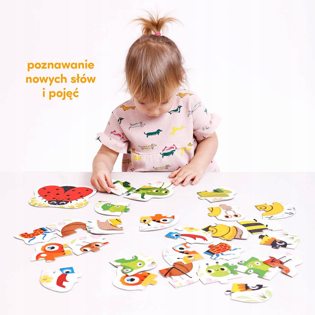 CzuCzu Puzzle Robaczki czworaczki