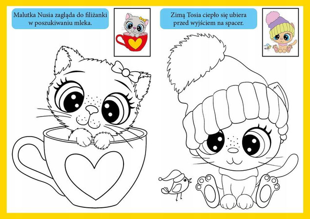 Books and Fun Nasze kochane kociaki 74 naklejki