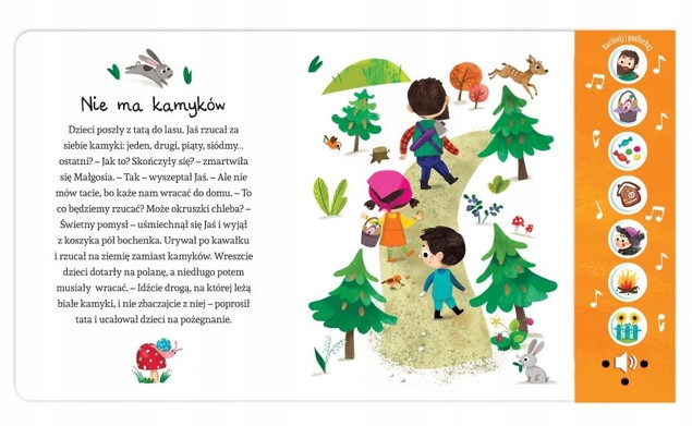 Naciśnij i posłuchaj! Bajka dźwiękowa. Jaś i Małgosia