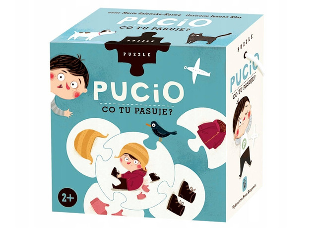 Puzzle Pucio: Co tu pasuje? Nasza Księgarnia