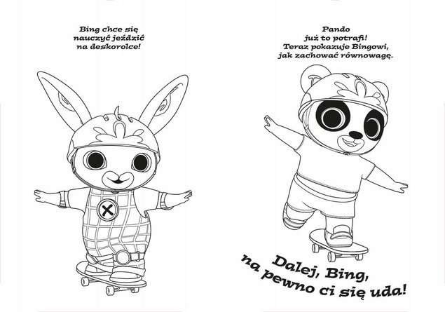 Bing. Książeczka kredeczka