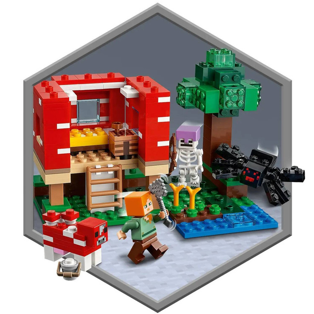 LEGO Minecraft Dom W Grzybie 272 el. 8+ 21179