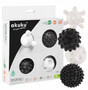 Akuku Zestaw piłek sensorycznych, czarno-białe