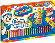 KREDKI GRUBE W METALOWYM PUDEŁKU + TEMP BAMBINO