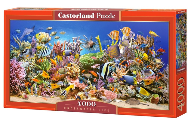 Puzzle 4000 Underwater Life Castorland 