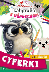 Kaligrafia z Uśmiechem CYFERKI z Naklejkami 5+ Skrzat