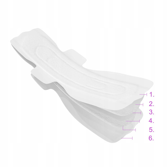 BOCIOLAND Podkłady Poporodowe WYSOKOCHŁONNE Podpaski Na Dzień Noc 10szt. x3