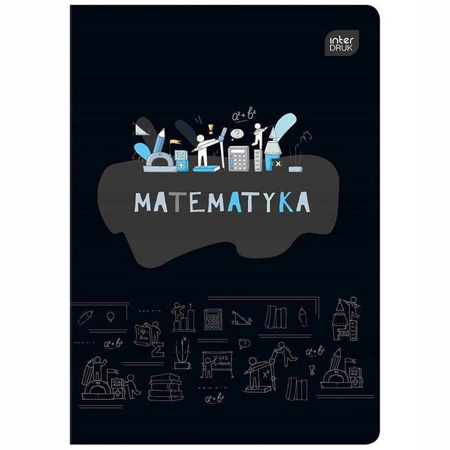 ZESZYT W KRATKĘ A5/60K MATEMATYKA INTERDRUK