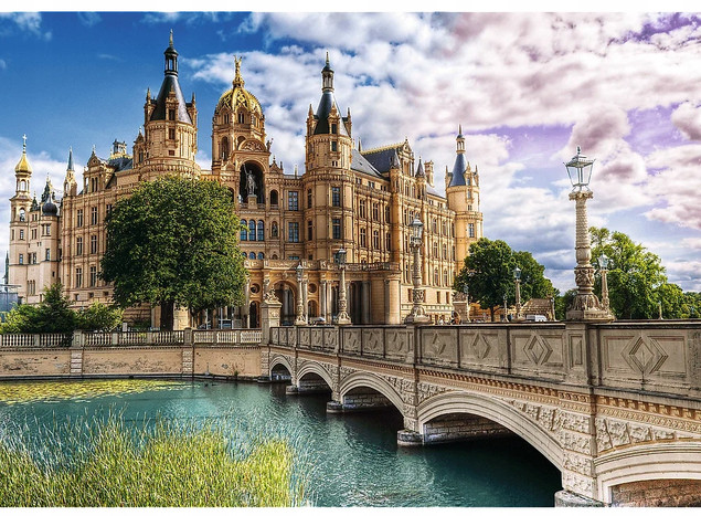 Puzzle 1000 Zamek na wyspie Trefl 10669 