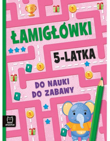 Łamigłówki 5-Latka Do Nauki Do Zabawy 5+ Aksjomat 4197