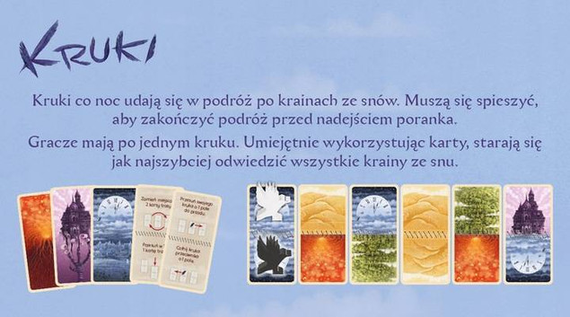Kruki Gra Karciana Tworzenie Snów Wyścig 8+ Nasza Księgarnia