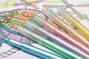 Pisaki Mazaki Flamastry BROKATOWE PASTELOWE 6 Kolorów 3+ Colorino 82565
