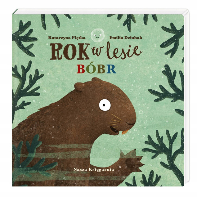 PAKIET Rok W Lesie + Wiewiórka + Bóbr + Borsuk +Niedźwiedź Nasza Księgarnia