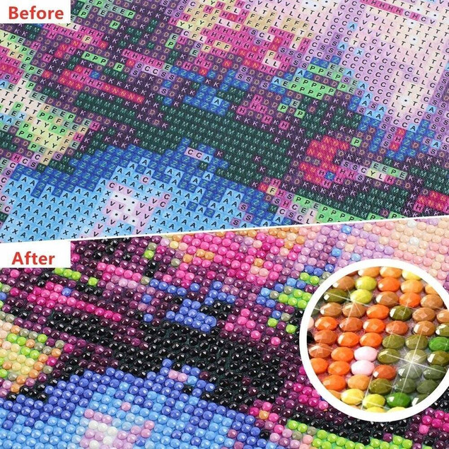 Diamentowa mozaika Morze 30x40cm 1006969