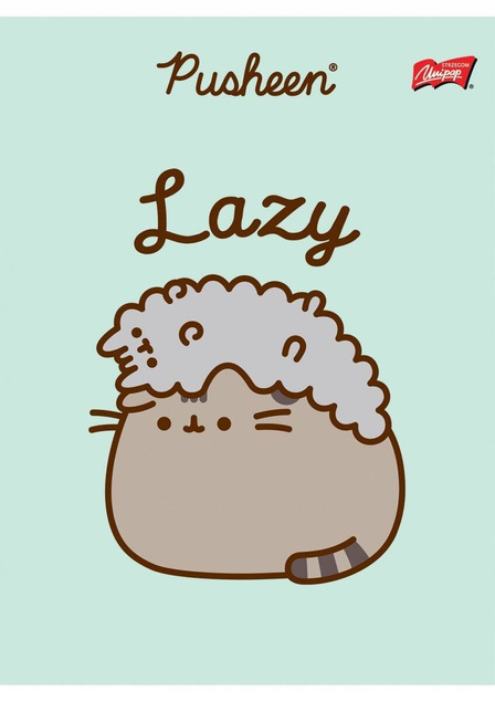 PUSHEEN ZESZYT SZKOLNY A5 32 Kartki Linia Dwukolorowa KOTOROŻEC