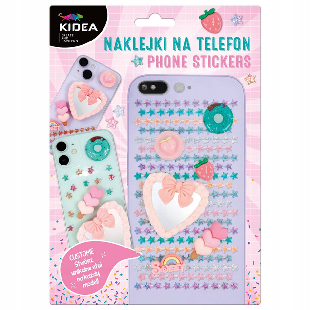 Naklejki Na TELEFON Wypukłe Puffy SWEET Kidea