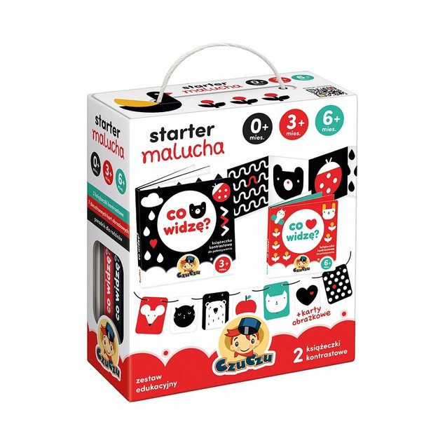CZUCZU Starter Malucha Książeczka Kontrastowa