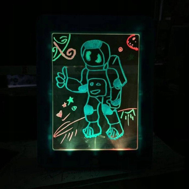 MALOWANIE ŚWIATŁEM MAGIC TABLICA do rysowania LED