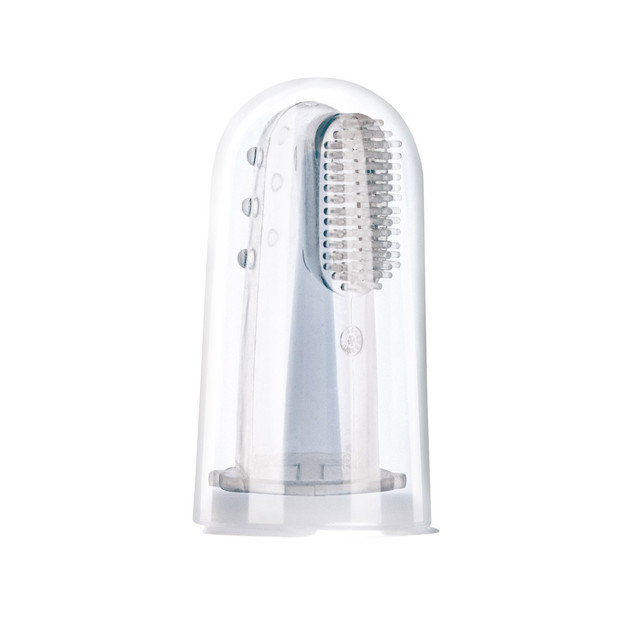 Canpol babies silikonowa szczoteczka do dziąseł i pierwszych ząbków w etui