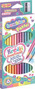 Kredki dwustronne 12 sztuk 24 kolory 18cm pastel