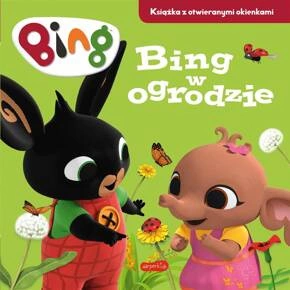 Bing W Ogrodzie Książka Z Otwieranymi Okienkami Emma Drage 3+ HarperKids