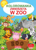 Kolorowanka Zwierzęta W ZOO Żyrafa Koala Szlaczki Martel