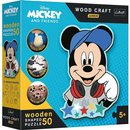 Puzzle DREWNIANE 50 Układanka Myszka MICKEY Miki Bajkowe Kształty 5+ Trefl