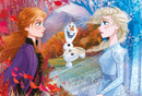 PUZZLE 60 MAXI SUPER COLOR KRAINA LODU OLAF ELZA