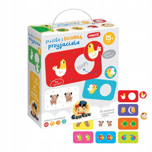 Puzzle z Dziurką Przyjaciele CzuCzu
